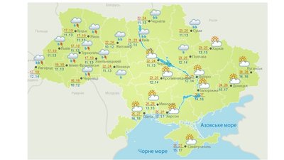 Дощі з грозами та похолодання. Погода в Україні на 1 вересня Дощі з грозами та похолодання. Погода в Україні на 1 вересня