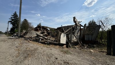 Наслідки обстрілу Білопілля серпень 2024 рік