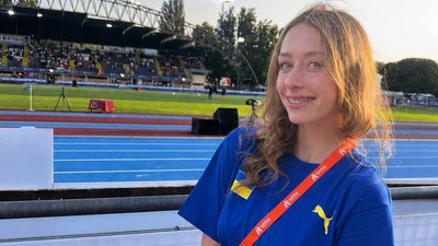 Учасниця чемпіонату Європи Анастасія Алембіта