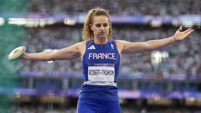 Меліна Робер-Мішон, французька метальниця диска на Олімпійських іграх-2024