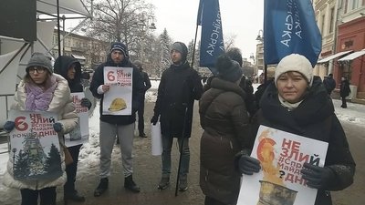 В Івано-Франківську протестують проти звільнення ексберкутівців