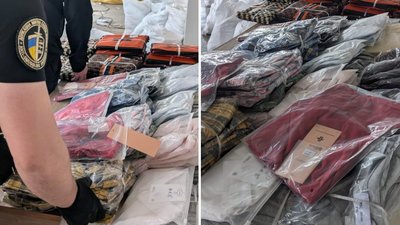 Одяг, Ужгород – Вишнє Нємецьке, митниця, Закарпаття, товар