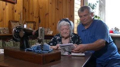 Найстарша в Черкасах волонтерка Найстарша в Черкасах волонтерка