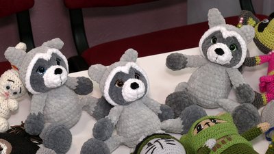 "В'язана сотня": у Рівному волонтери зібрали іграшки ручної роботи для дітей з Куп'янська