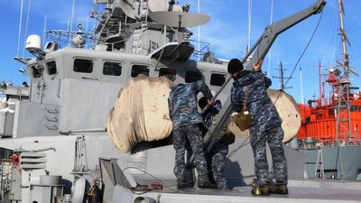 ВМС відпрацьовують заходи з підвищення бойової готовності в Чорному морі ВМС відпрацьовують заходи з підвищення бойової готовності в Чорному морі