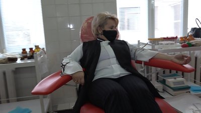 У Житомирі жителі Семенівської громади здали кров для онкохворих дітей У Житомирі жителі Семенівської громади здали кров для онкохворих дітей