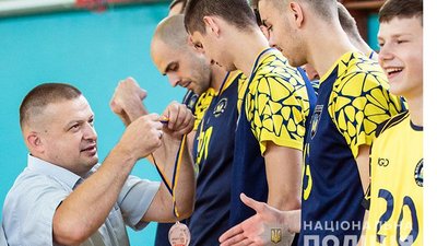 Тернопільські поліцейські здобули бронзу на чемпіонаті України з волейболу