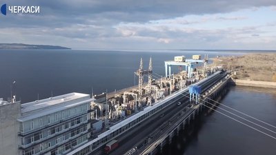 Канівську ГЕС ремонтують