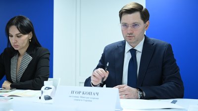 Ігор Копач з робочим візитом у Запоріжжі