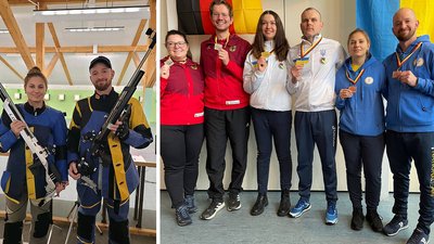 Срібло євро зі стрільби в Німеччині Костик, Малошик