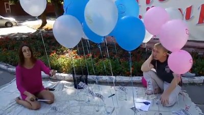Кропивничанин влаштував вуличну акцію проти абортів