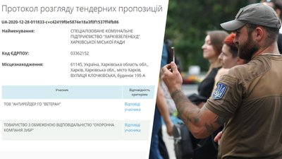 "Зубр" і "Антирейдер": на конкурс з охорони харківських парків подалися дві фірми
