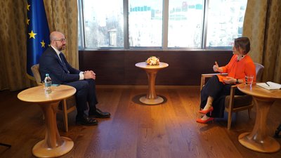 Президент Європейської Ради Шарль Мішель Президент Європейської Ради Шарль Мішель