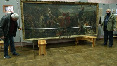 Візитівку рівненського музею забрали на реставрацію Візитівку рівненського музею забрали на реставрацію