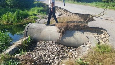 На Прикарпатті відновили сполучення мід селами Тужилів і Голинь На Прикарпатті відновили сполучення мід селами Тужилів і Голинь