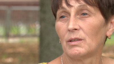 Людмила Літвінова виїхала з окупованого села на Ізюмщині. Харків, липень, 2022 Людмила Літвінова виїхала з окупованого села на Ізюмщині. Харків, липень, 2022