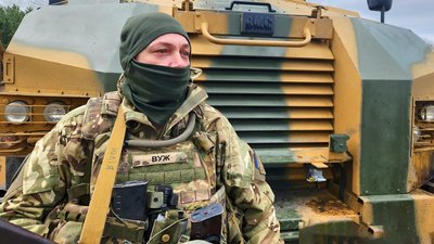 Штурмовик полку "Сафарі" у бригаді "Лють" із позивним "Вуж" 