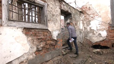 Волинська пам’ятка архітектури національного значення – у аварійному стані Волинська пам’ятка архітектури національного значення – у аварійному стані