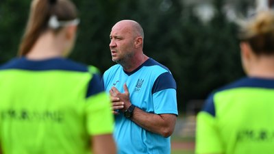 Володимир Пятенко, головний тренер жіночої збірної України з футболу.