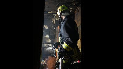 Наслідки пожежі в будинку на Олени Пчілки у Луцьку
