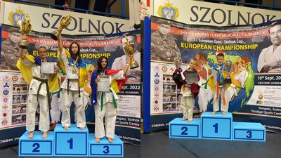 Двоє ужгородців стали чемпіонами Європи з кіокушин-карате Двоє ужгородців стали чемпіонами Європи з кіокушин-карате