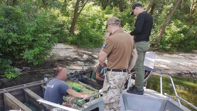 На Черкащині протягом літа зафіксували понад 600 порушень рибальства