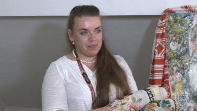 Пташки та баранці: "Запорізькі берегині" завершили вишивати всеукраїнський рушник Пташки та баранці: "Запорізькі берегині" завершили вишивати всеукраїнський рушник