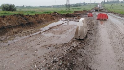Жителі Баштанки, що на Миколаївщині, блокують рух великовантажного транспорту Жителі Баштанки, що на Миколаївщині, блокують рух великовантажного транспорту