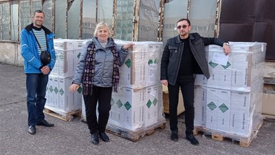 На Тернопільщину передали вогнегасники для захисту сакральних пам'яток
