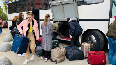 Житомирський ансамбль "Сонечко" повернувся з турне містами Польщі Житомирський ансамбль "Сонечко" повернувся з турне містами Польщі