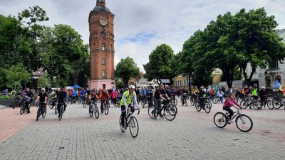 Вінниця в дванадцяте долучилась до Всеукраїнського Велодня Вінниця в дванадцяте долучилась до Всеукраїнського Велодня