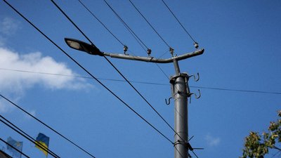 стовп, електрика, графік відключень
