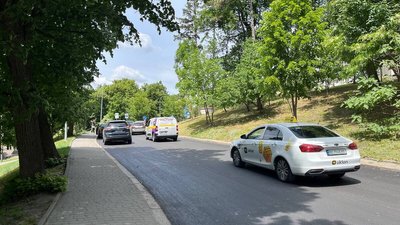 Вулиця Винниченка після ремонту