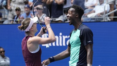 Еліна Світоліна та Гаель Монфіс (US Open-2026)
