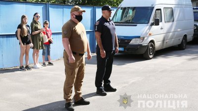 Вінницькі правоохоронці повернулися із зони проведення ООС