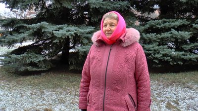 Олена Устенко, учасниця акції протесту