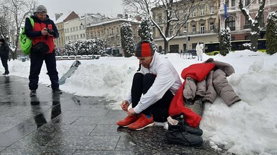 У Львові стартував марафон солідарності з народом Білорусі У Львові стартував марафон солідарності з народом Білорусі