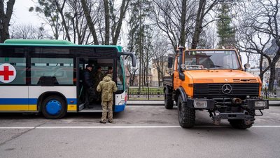 Техніка, яку передали благодійники Техніка, яку передали благодійники