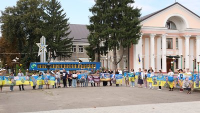 У Гайсині відбулася акція на підтримку військовополонених та зниклих безвісти