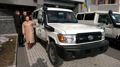 Три прикордонні громади Чернігівщини отримають автомобілі швидкої допомоги з високим рівнем прохідності Три прикордонні громади Чернігівщини отримають автомобілі швидкої допомоги з високим рівнем прохідності