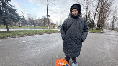 Жителька Дружківки Поліна, Донецька область
