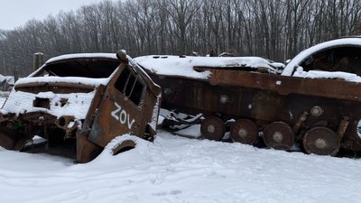 Знищена техніка РФ на Полтавщині
