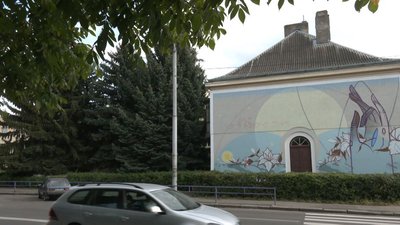 На муралах у Луцьку – символи, зашифровані вуличними художниками