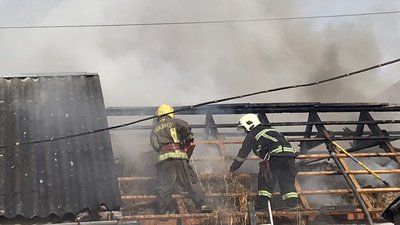 Пожежа сталася на території дитячого будинку-інтернату на Закарпатті