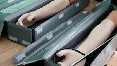 Вінницькі медики пройшли навчання з хімічного захисту від французької організації Вінницькі медики пройшли навчання з хімічного захисту від французької організації