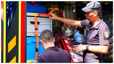 До Запоріжжя передали автомобіль радіохімічної розвідки До Запоріжжя передали автомобіль радіохімічної розвідки