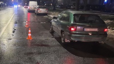 Аварія на проспекті Молоді у Луцьку Аварія на проспекті Молоді у Луцьку
