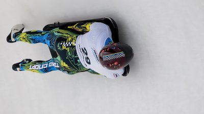Ярослав Лавренюк, український скелетоніст у сезоні Кубка світу 2024/25.