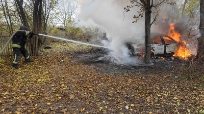 На Запоріжжі внаслідок російських обстрілів сталося дві пожежі