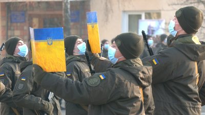 В Івано-Франківську 39 військовослужбовців Нацгвардії України склали присягу